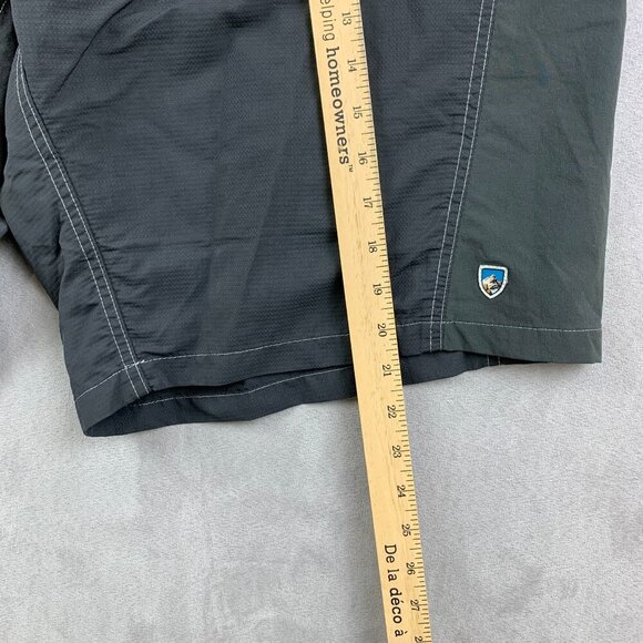 Kuhl Mens Shorts 40 Gray Colorblock Mutiny River Nylon Stretch Outdoor Hiking - Picture 5 of 10